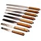 8 Inch Screen Printing Ink Spatula Stainless Steel Ink Knife Wood Handle Flexible Ink Spatula - 4in / 5in / 6in / 7in / 8in / 9in / 10in / 12in (8 inches)